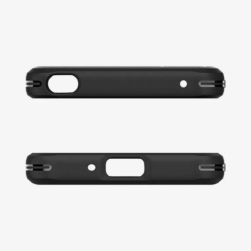ACS02841 - Sony Xperia 1 III Case Rugged Armor in matte black showing the back